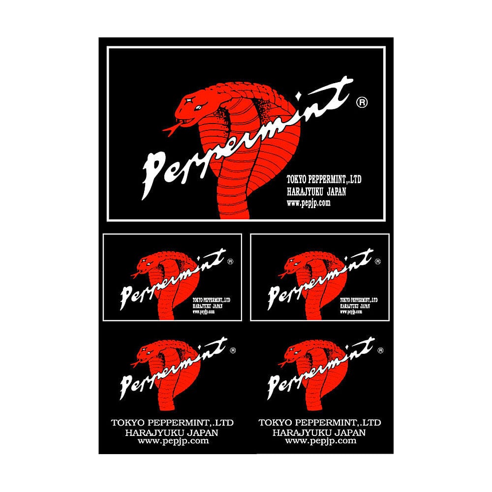 コブラ B5 ステッカー5枚分割 TOKYO PEPPERMINT ロカビリー