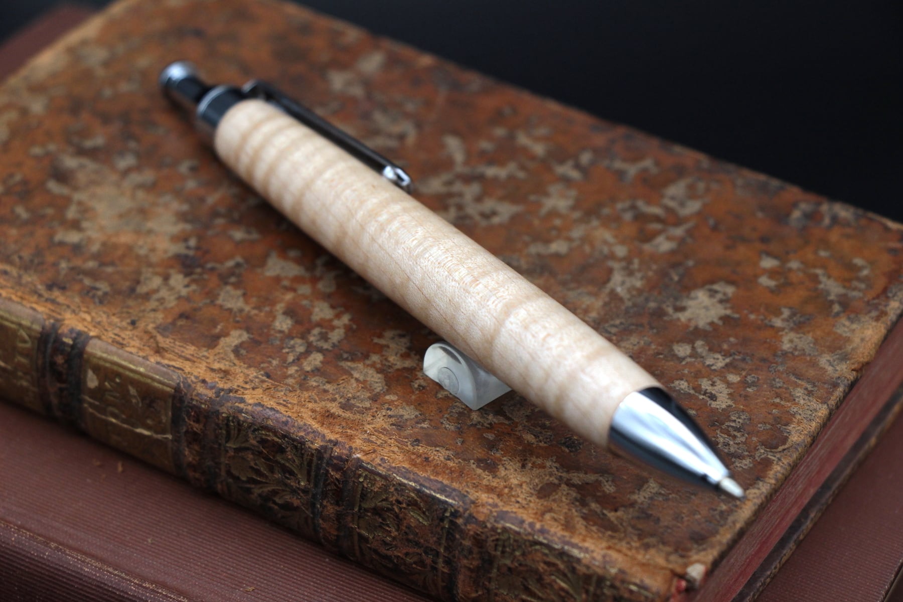 ハードメイプル ヴァイオリン杢・Pencil 0.5mm」木軸シャープペンシル