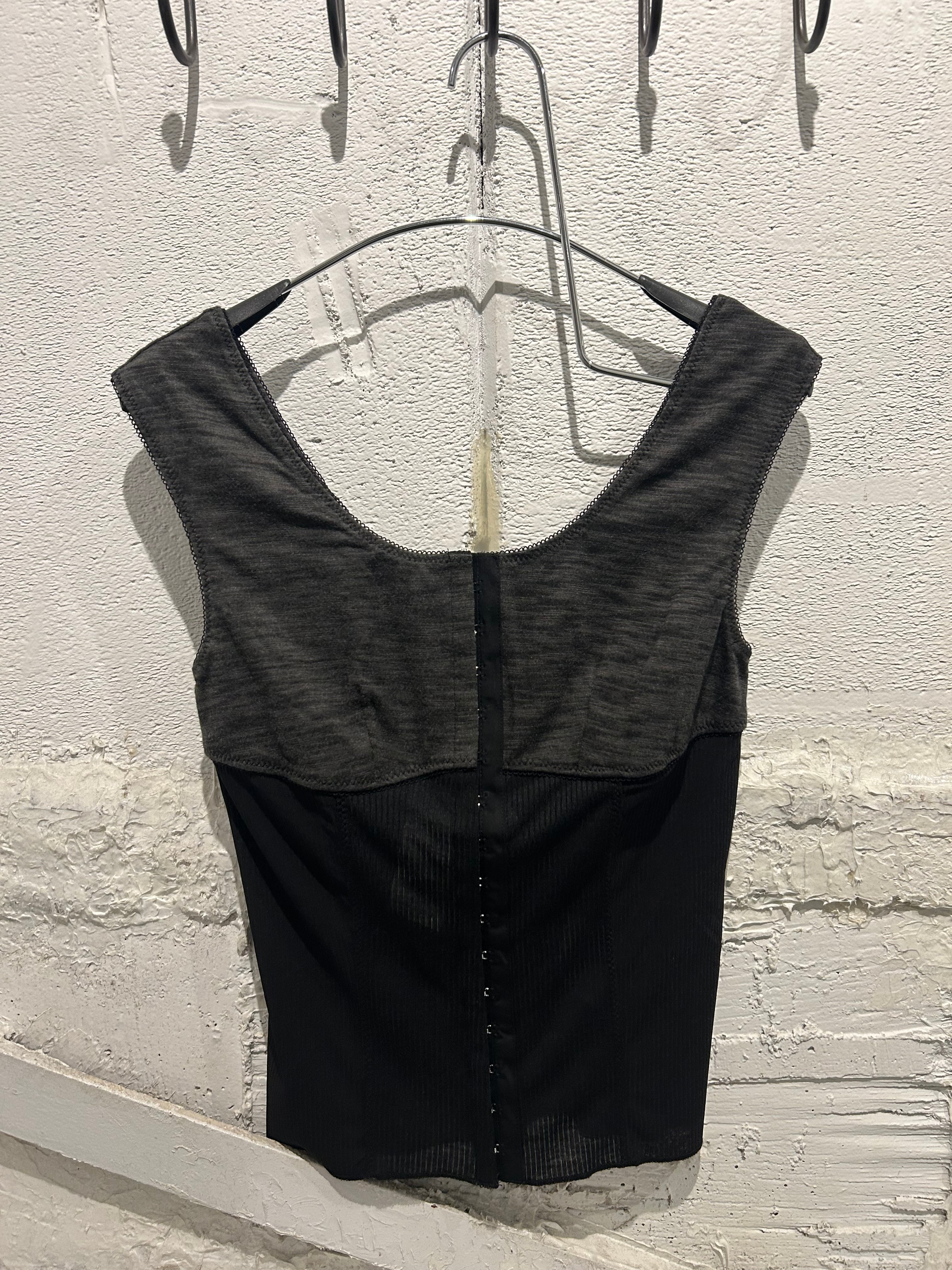 PERVERZE Hook-and-eye Jersey Top | AAR