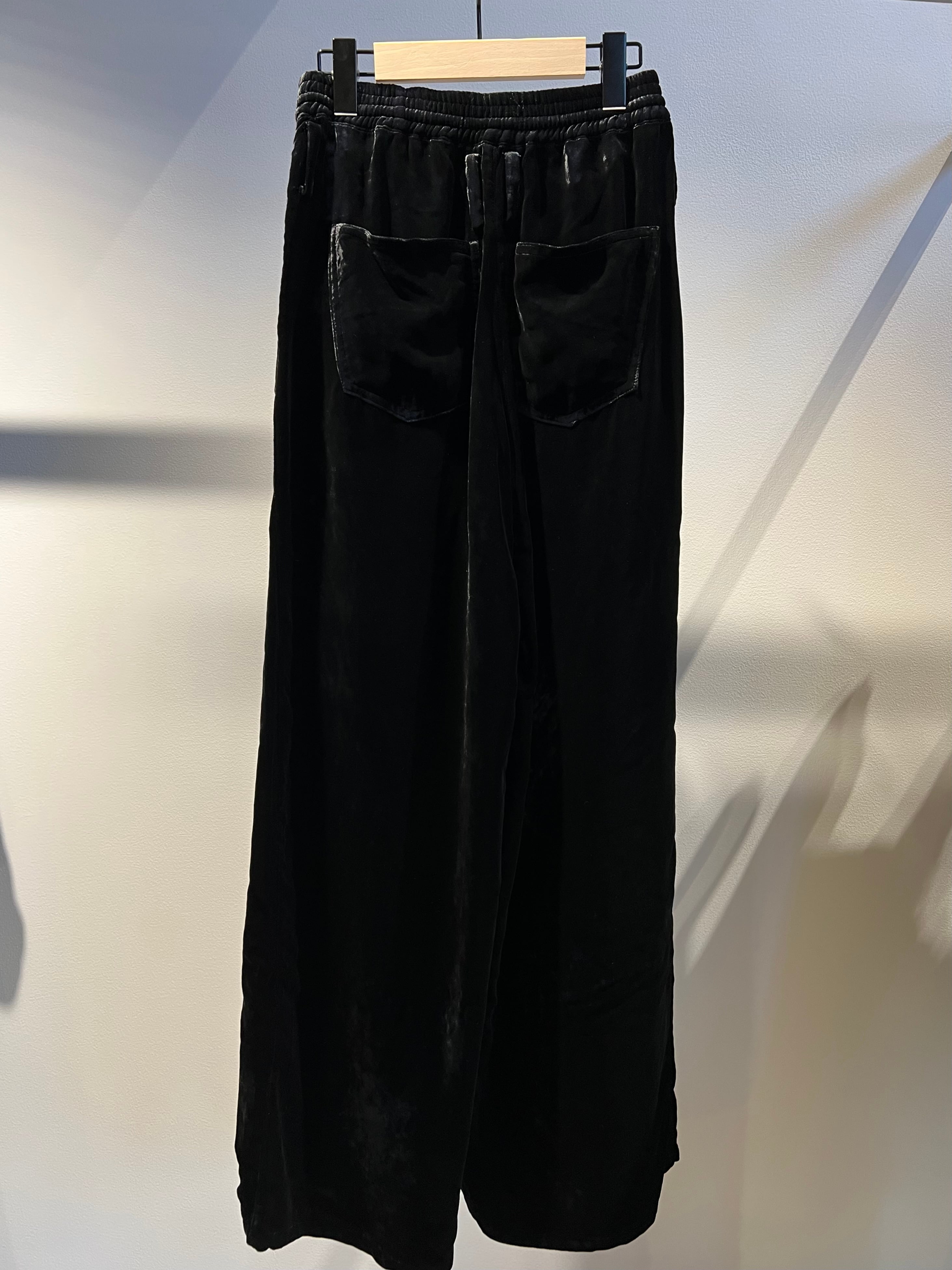 MASU/エムエーエスユー】VELVET ZIPPER EASY PANTS-