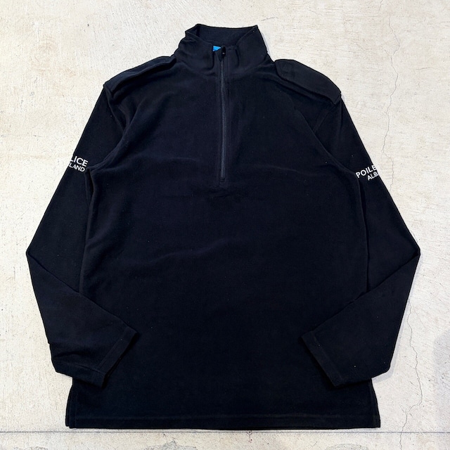 SCOTLAND POLICE FLEECE PULLOVER BLACK