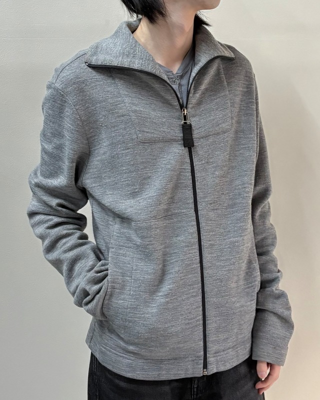 【DIRK BIKKEMBERGS】high-neck zip up jacket