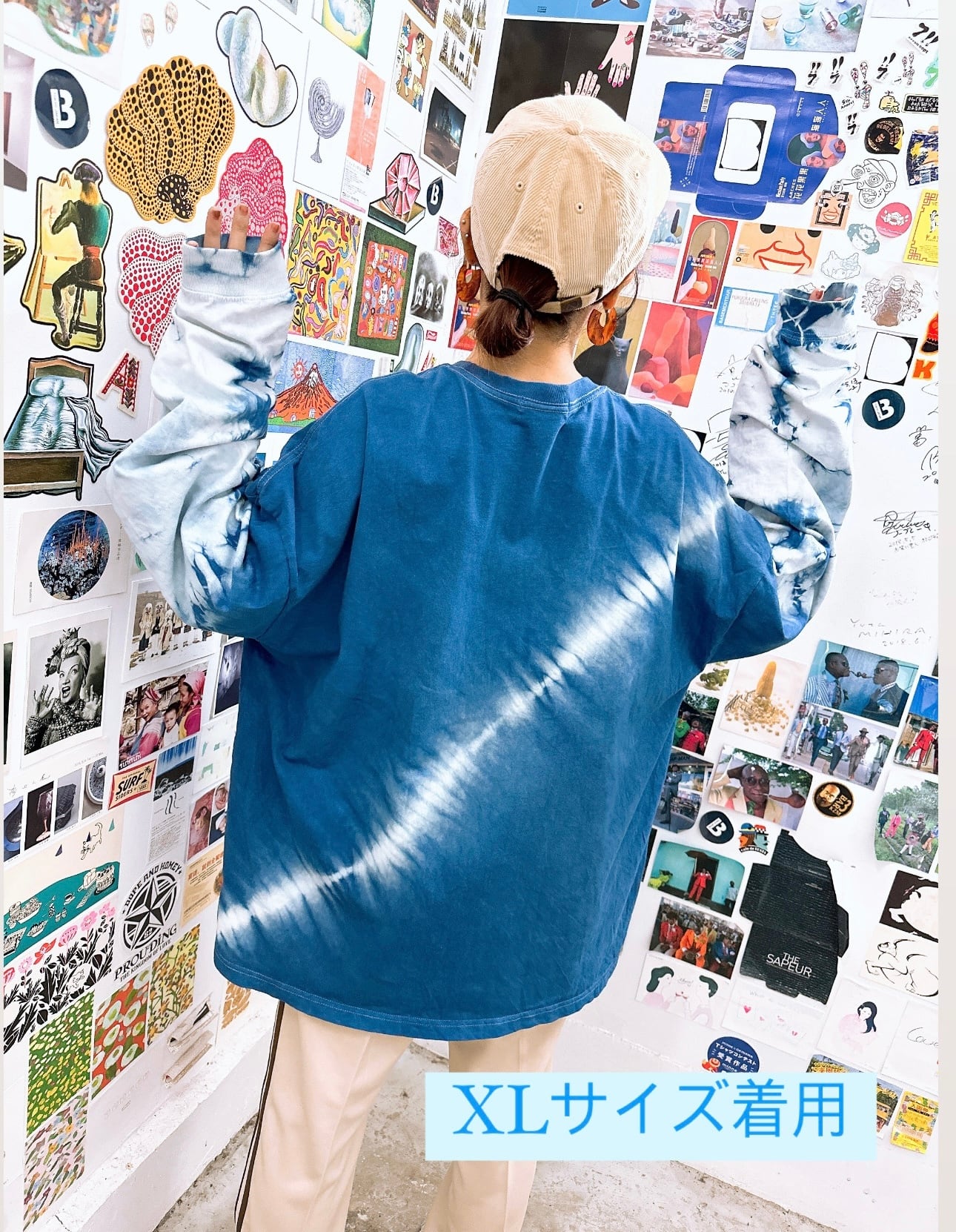 謝謝大家！愛染めロンT | seven oops