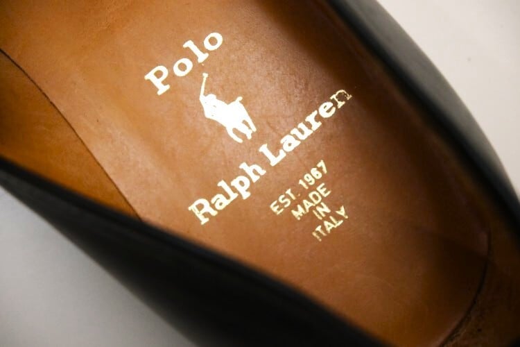 80-90's POLO Ralph Lauren penny Loafers made in Italy | GARYO