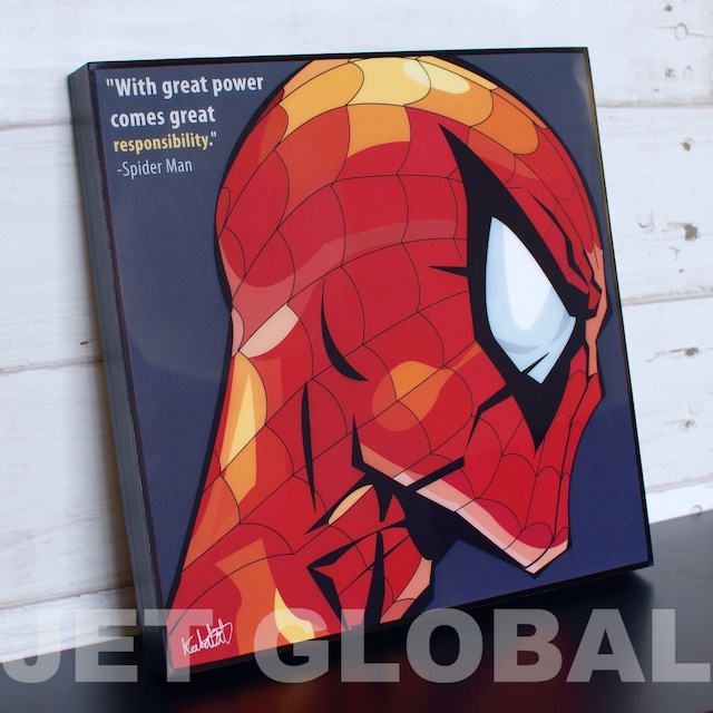 スパイダーマン/ SPIDERMAN VER.1 / Lサイズ 52cm / PAPMA_0029