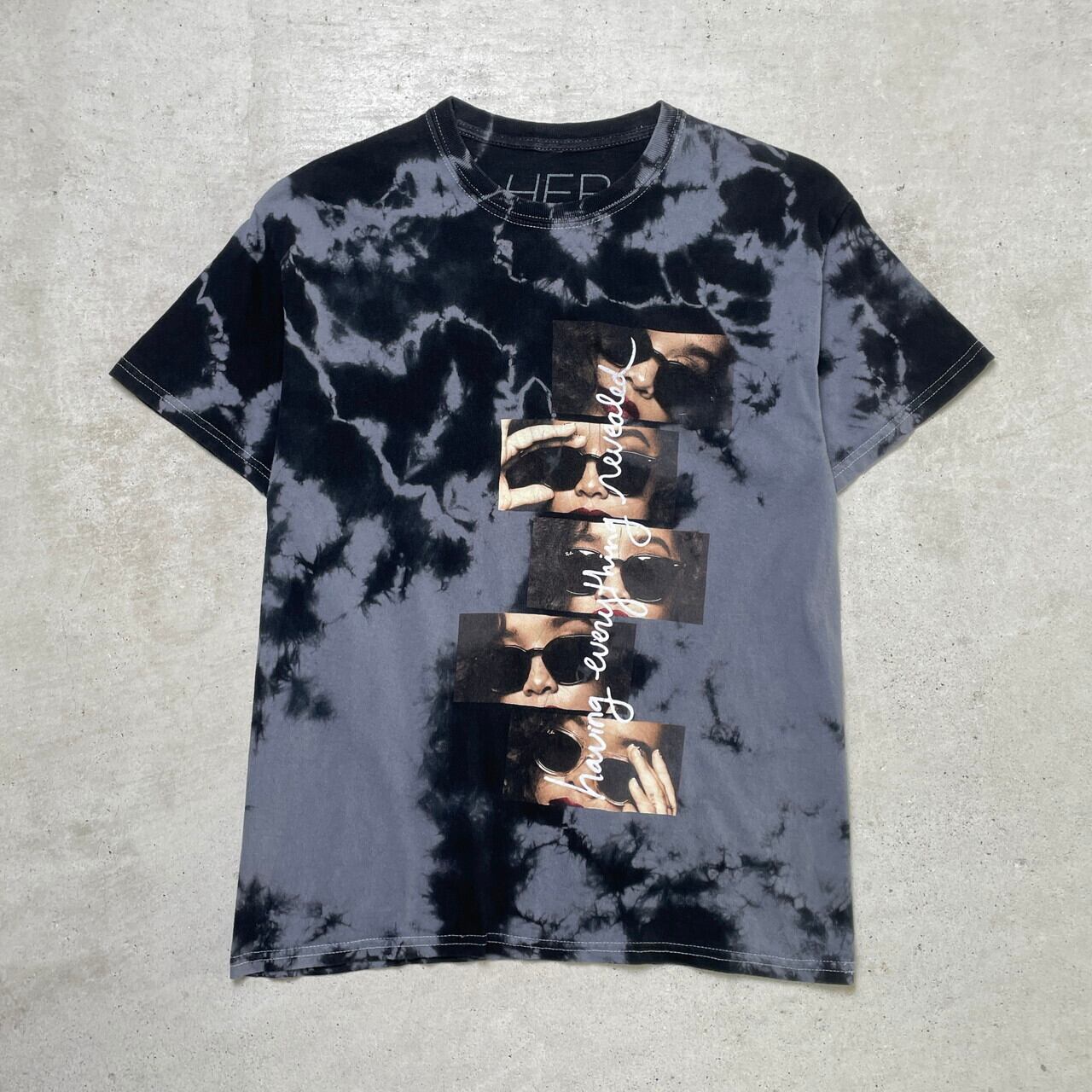 H.E.R. ハー アーティスト タイダイ染め バンドTシャツ メンズM