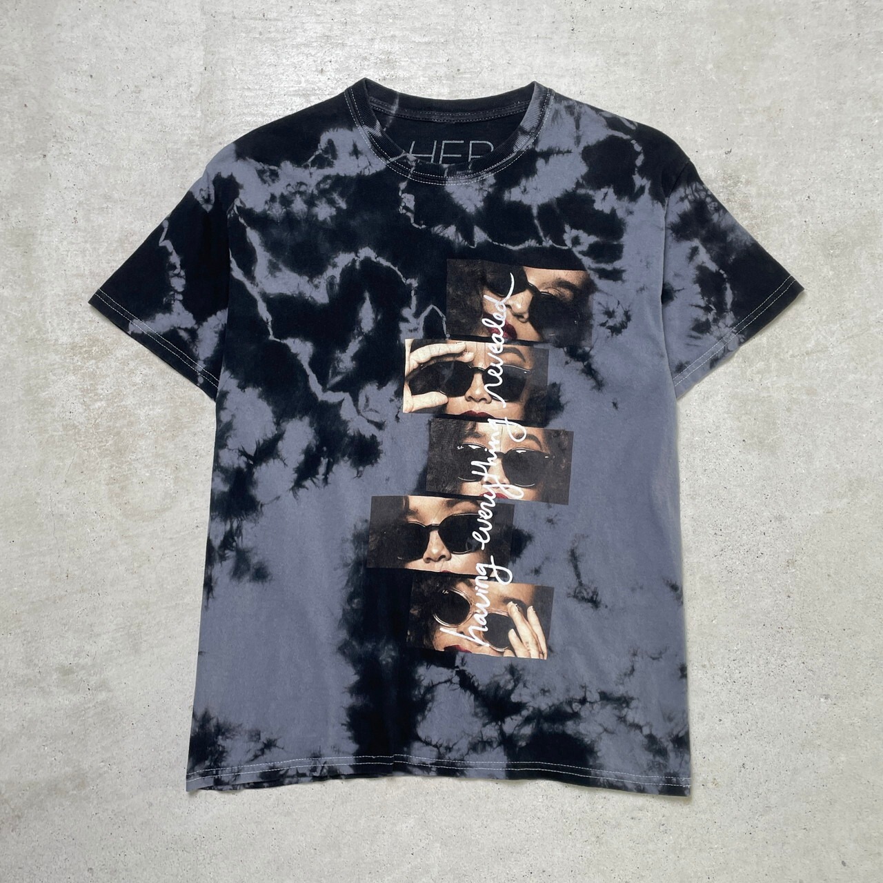 H.E.R. ハー アーティスト タイダイ染め バンドTシャツ メンズM 