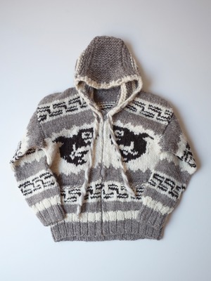 Cowichan knit hoodie