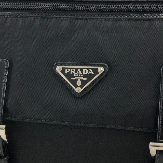 PRADA プラダ トライアングルロゴ ナイロン メッセンジャーバッグ ショルダーバッグ ブラック vintage ヴィンテージ オールド drwpjp
