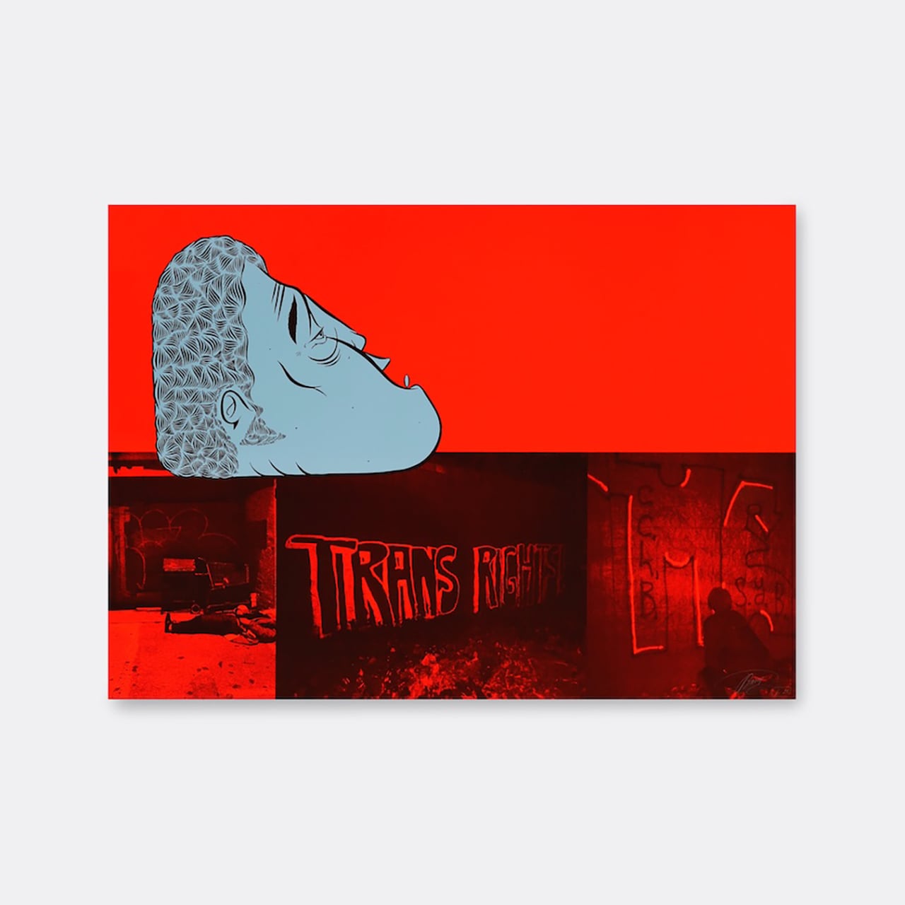 美品保管　Barry McGee Reproductionフライヤー付き 美品保管 Barry McGee Reproductionフライヤー付き Barry McGee