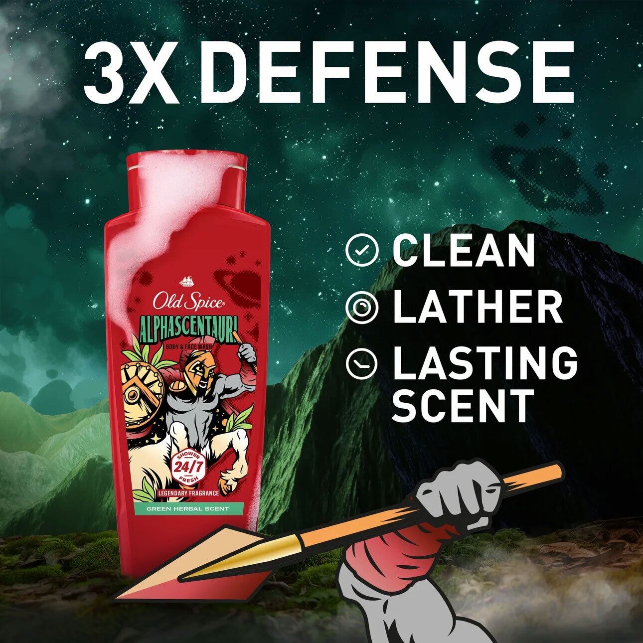 10/10(金) 在庫補充 / OLD SPICE (オールドスパイス) BODY WASH