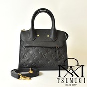 LOUIS VUITTON ルイヴィトン モノグラムアンプラント ポンヌフMINI M41743 ブラック