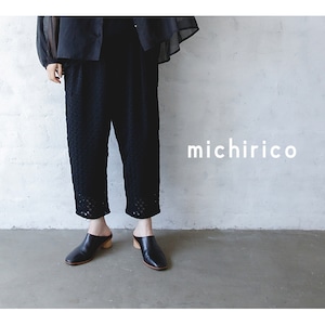 【michirico】MR24SS-25 Race sarouel pants
