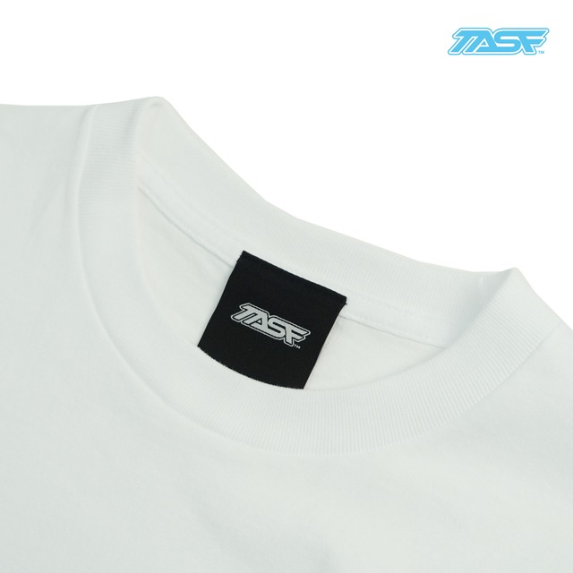 50%OFF!!　TASF / 変な目のスピナーベイトTee / White