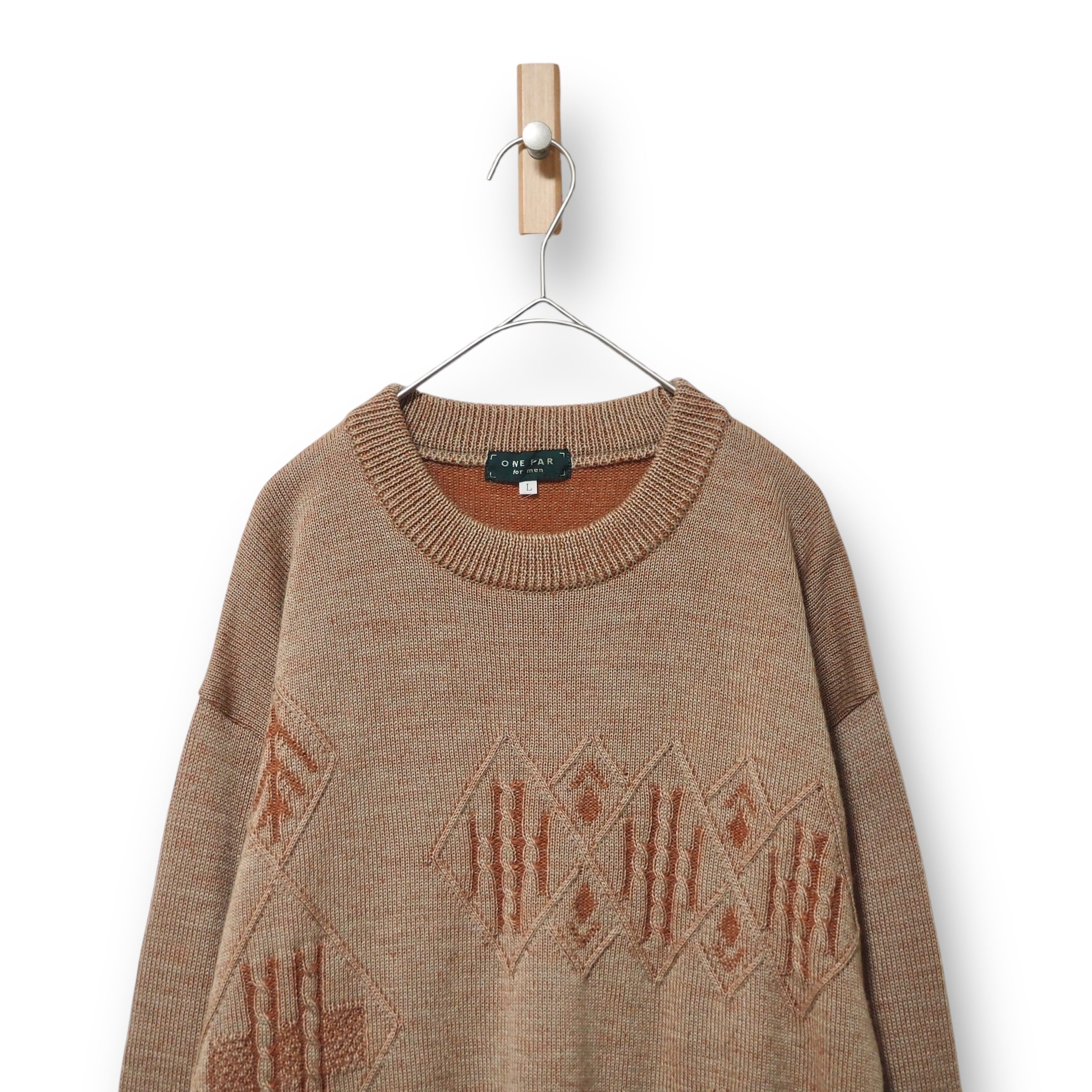 【VINTAGE】デザインニット