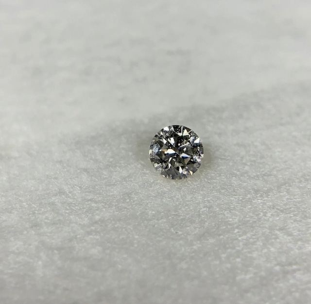 ダイヤモンド 0.215ct 蛍光：Medium 簡易ソーティング付き No:19W-4028