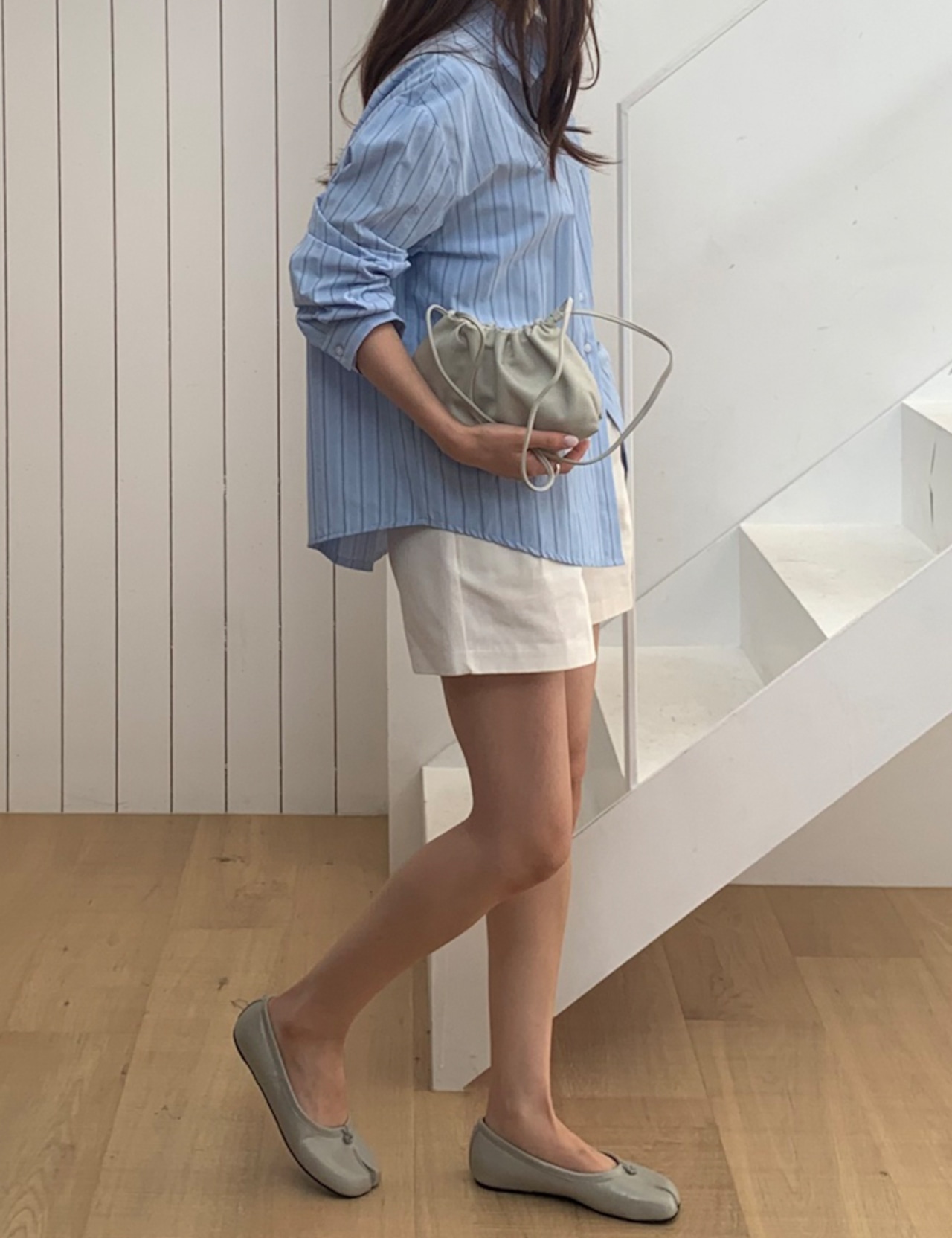 【26ss】Center-slit Flat shoes_5colors