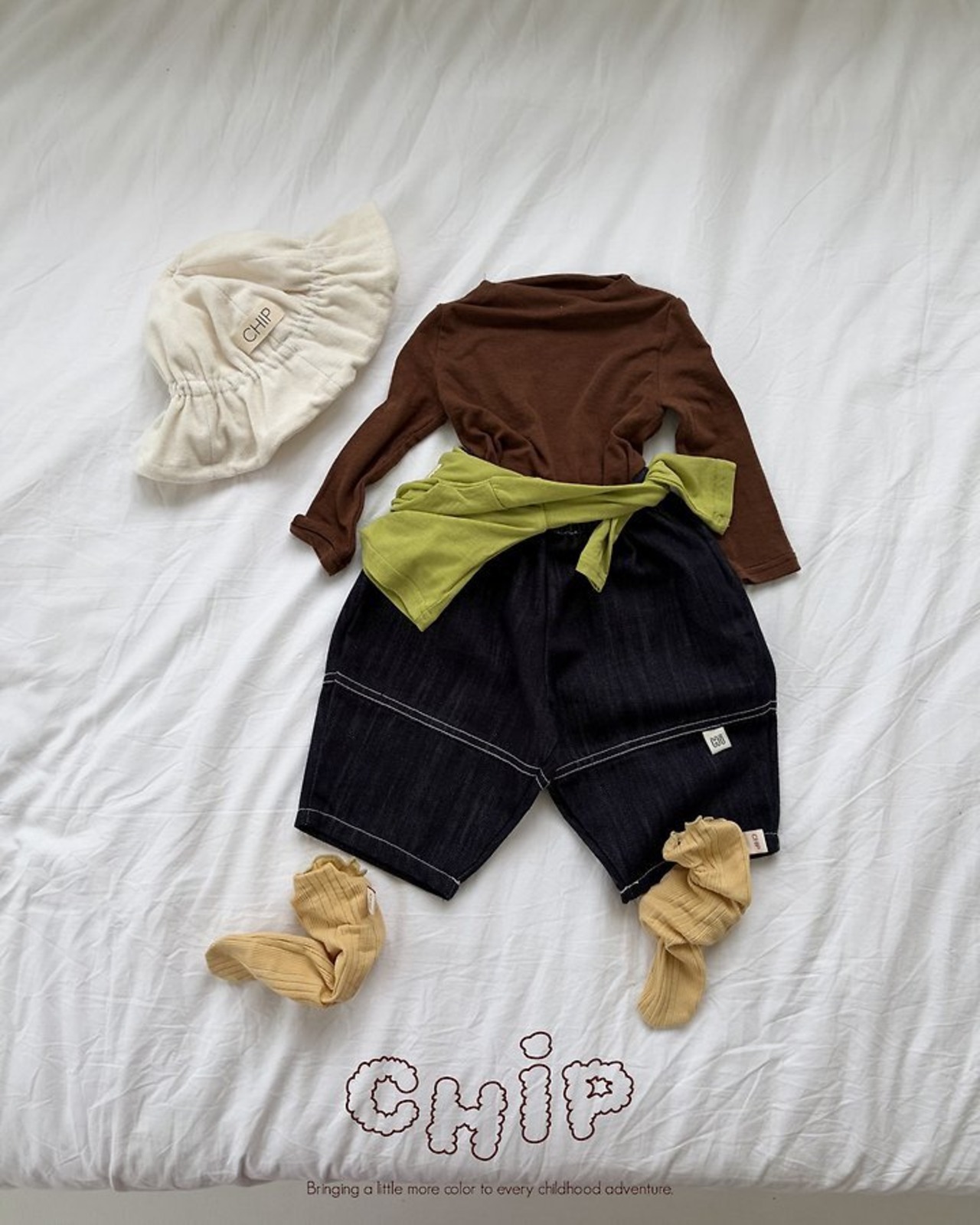 韓国子供服 / CHIP / 26Autumn / チップスデニムパンツ / 秋服 *1~4*