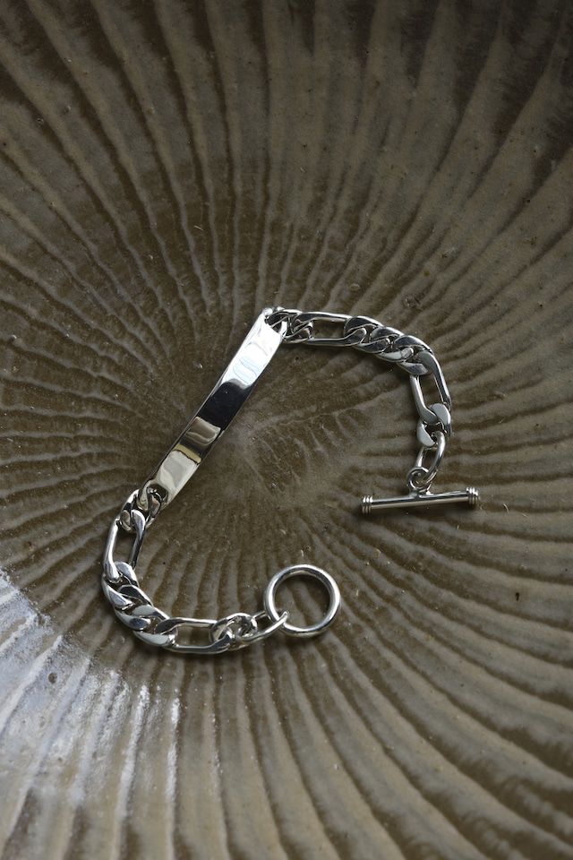 Utah／”XOLO JEWELRY” 925 silver／single homage link bracelet