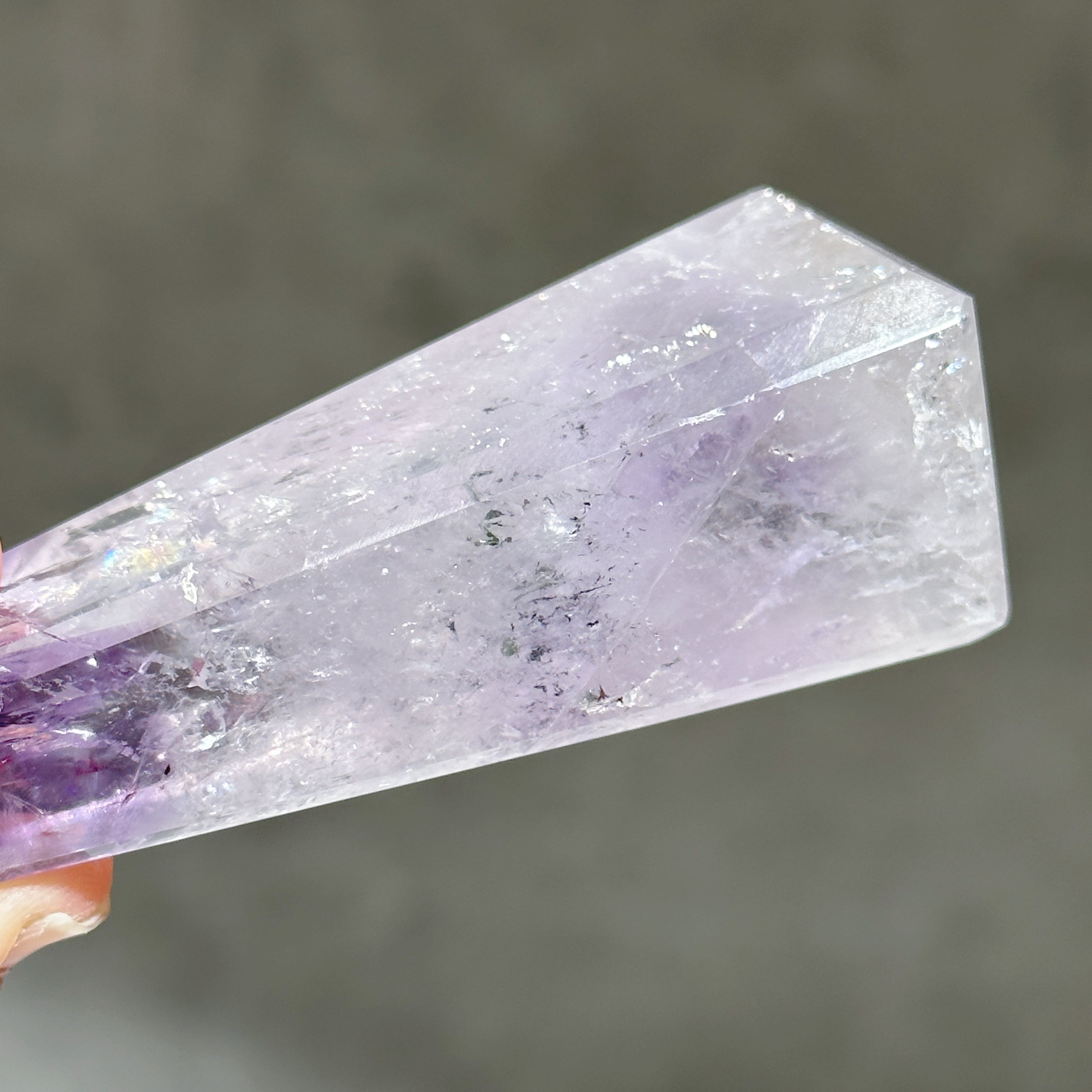 ファントムアメジスト オベリスク01◇Phantom Amethyst ◇天然石・鉱物
