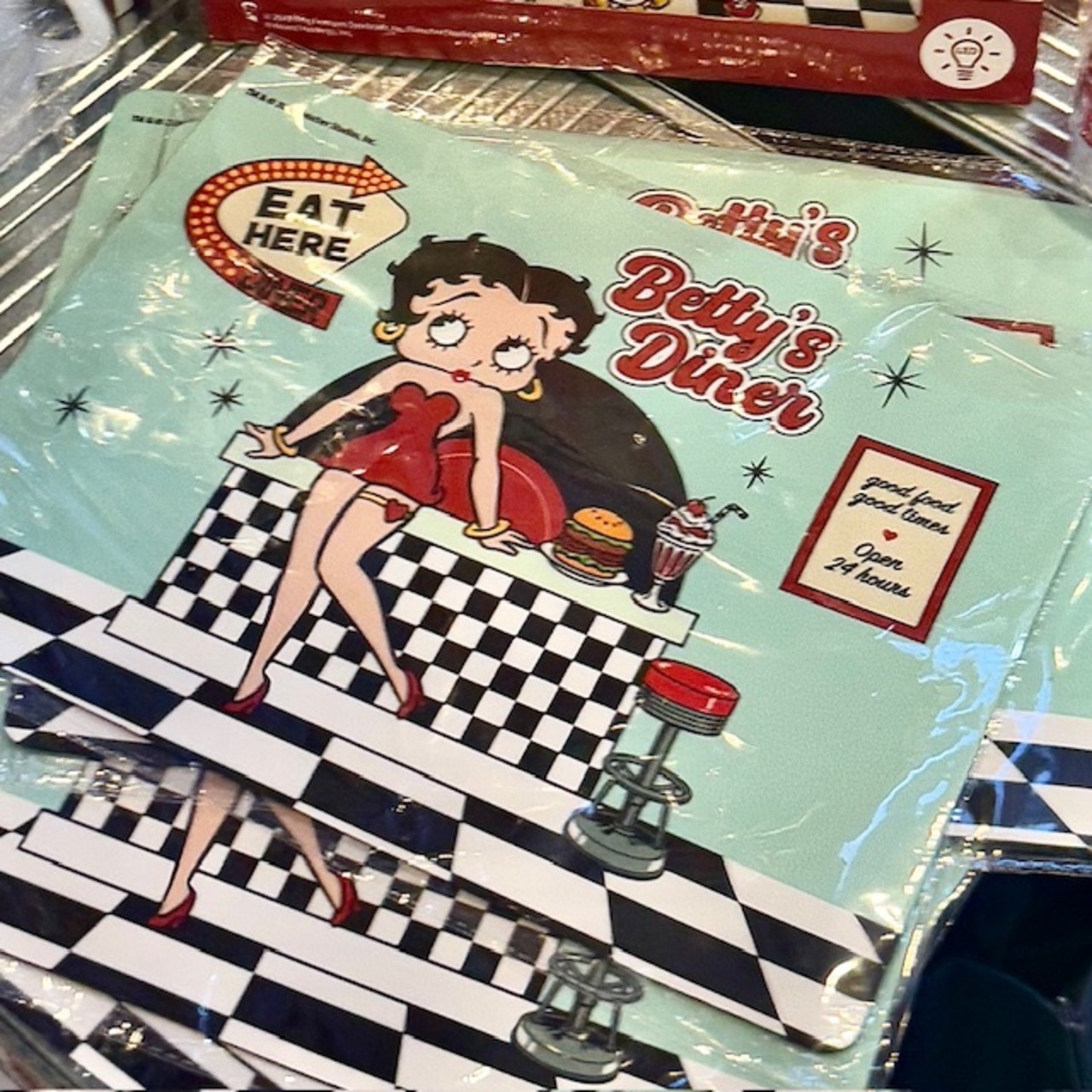 【BettyBoop】ダイナー マット Betty Boop DINER