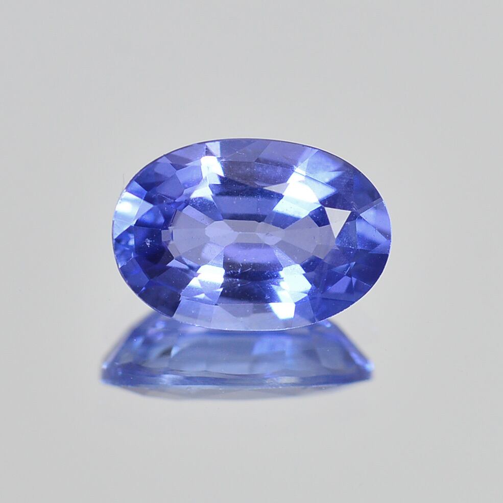 ソ付 天然 バイカラーサファイア 1.245ct ルース トリリアント-