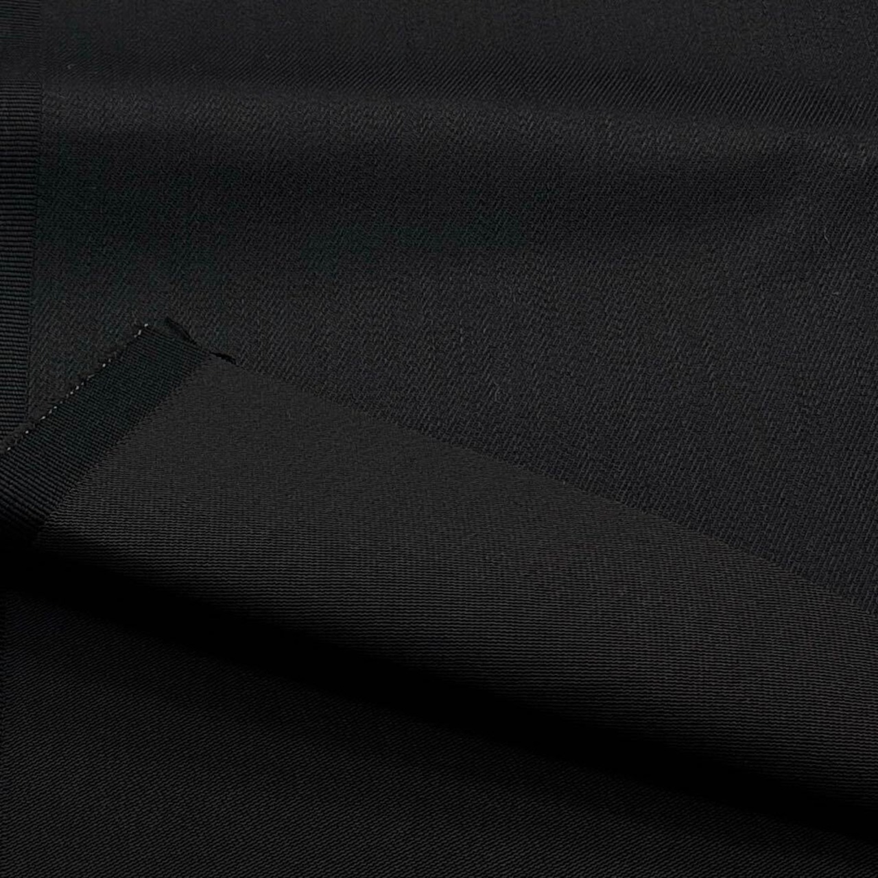 ★TC116◆3m◆綿ポリウレタン混ストレッチデニム生地◆約11オンス◆ブラック