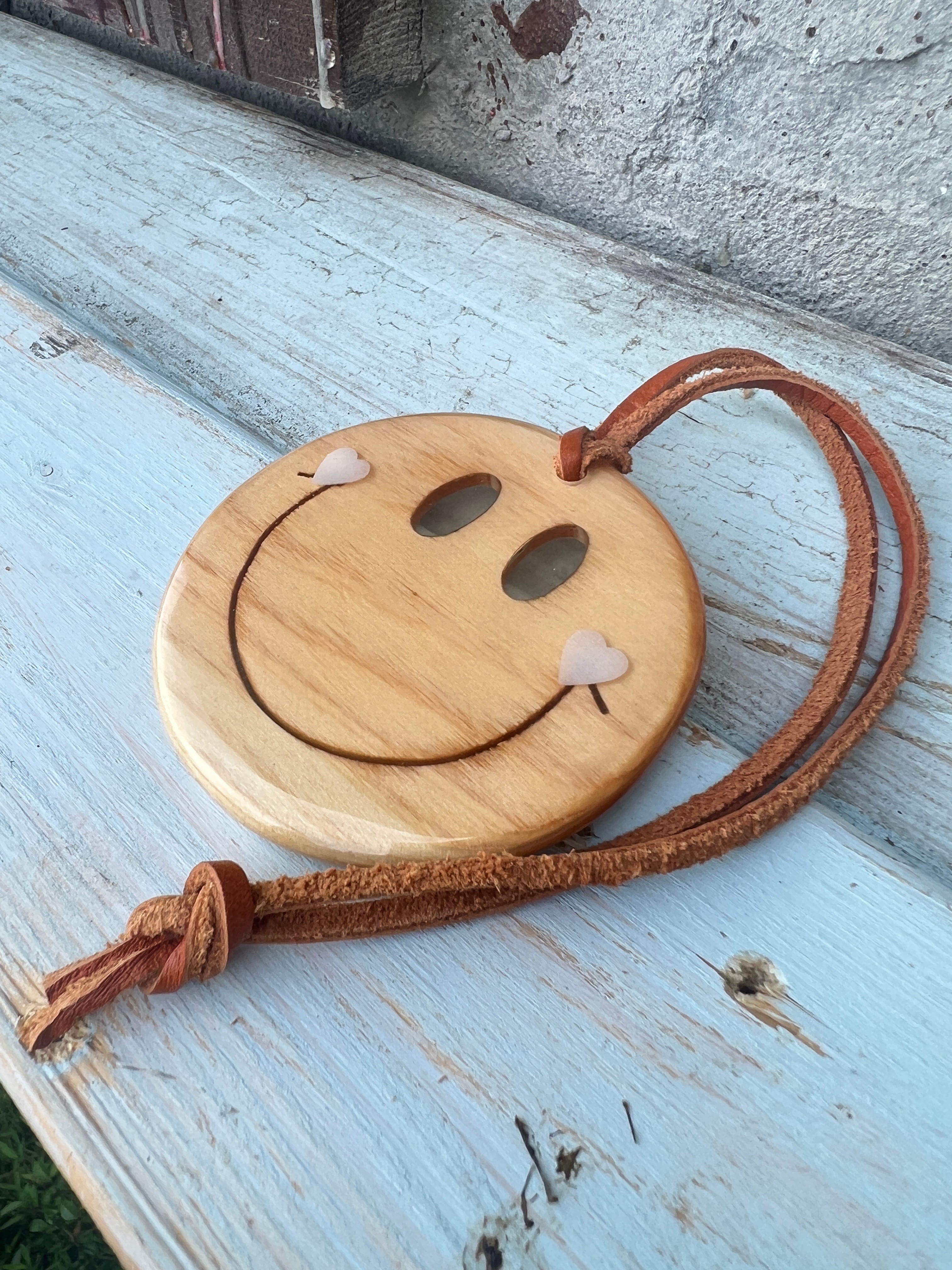 スマイルアクセサリー ▶︎ ナチュラル ハート2つ