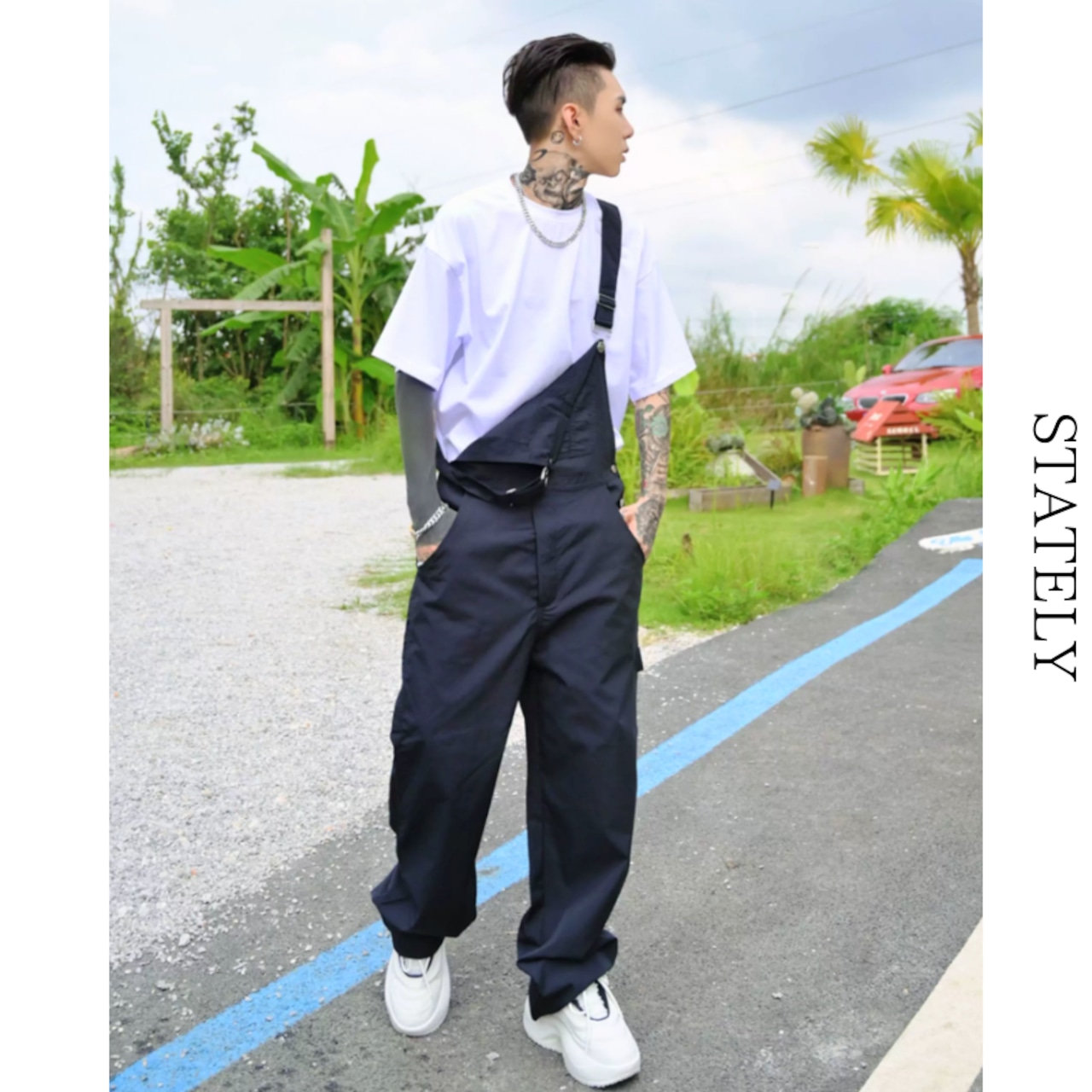 Adjust Cargo オーバーオール/2color_ST02・画像2