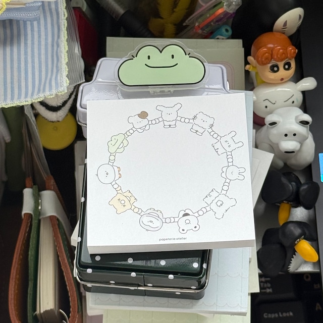 ★新作予約 papeterie.atelier 〔acrylic clips _ rire〕