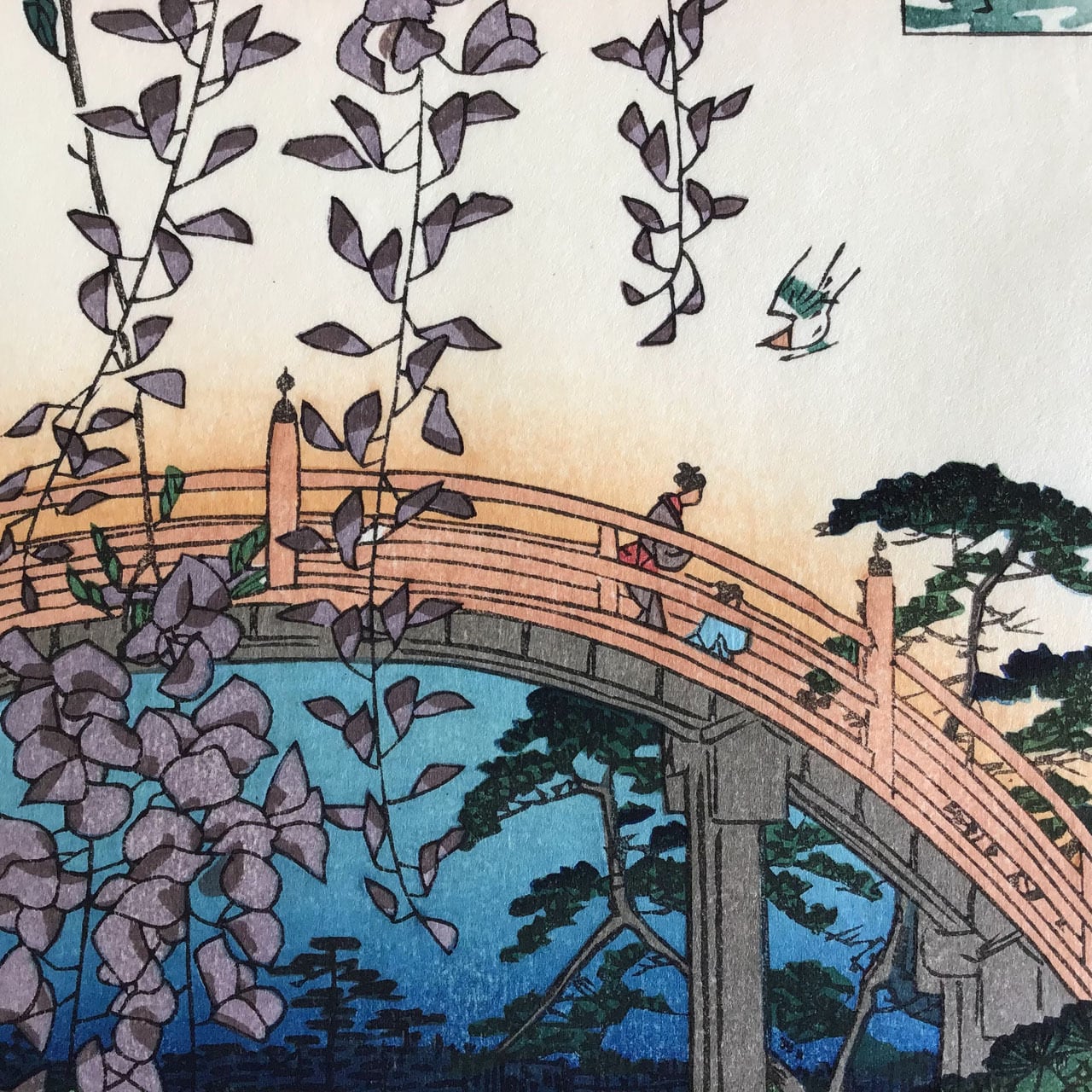 東京伝統木版画工芸協同組合 歌川広重 江戸百景 [亀戸天神境内] | 杜間