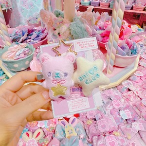 【B9】29-35刺繍マスコットキーホルダー（ヘアクリップ付きSサイズ）