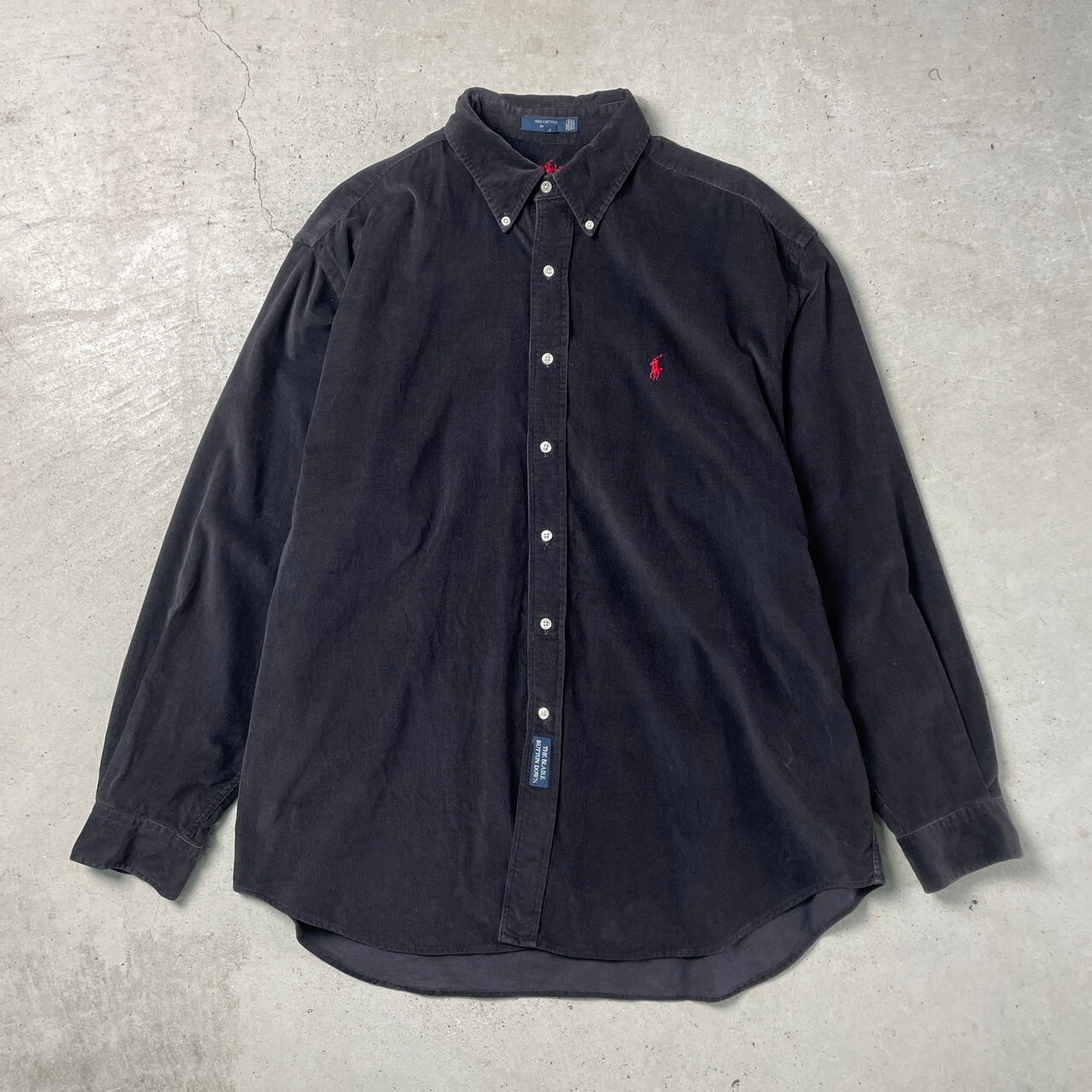 Ralph Lauren ラルフローレン 長袖 コーデュロイシャツ メンズXL 古着 
