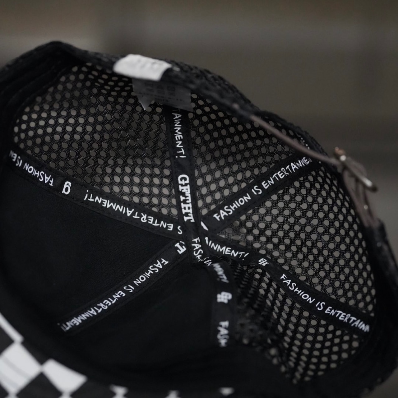 【gifthatオリジナル】 太MESH SHORT VISOR 6 PANEL