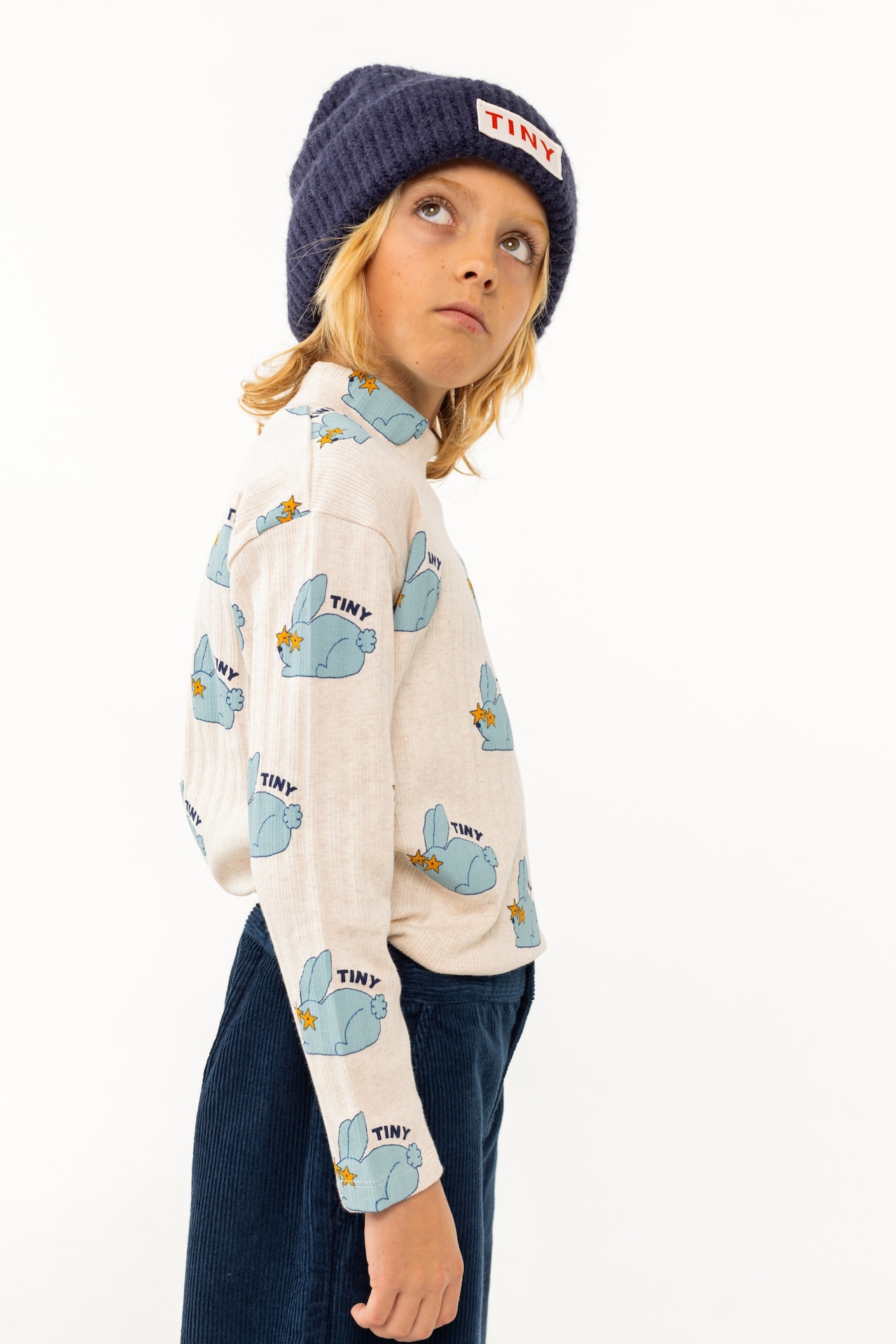 TINYCOTTONS / Rabbit Mockneck