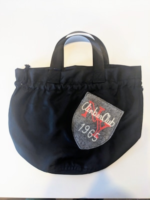 〈BRODRE SMILEDRAW〉2way Drawstring BAG  /  BLACK