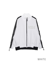 ダブルファスナートラックジャケット (WHITE) CQ-47031