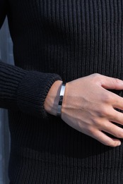 【flat bangle】 / SILVER
