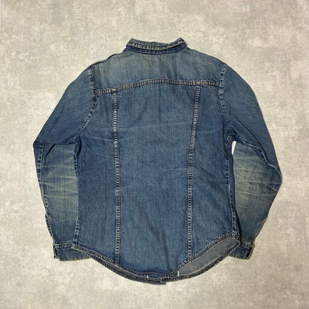 60-70s wrangler デニムシャツ ジャケット インディゴ USA製 60-70s wrangler デニムシャツ ジャケット インディゴ USA製 | CHASE