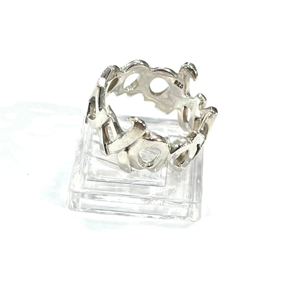 TIFFANY&CO.】【13号】2819 ティファニー XOXO ラブキスリング