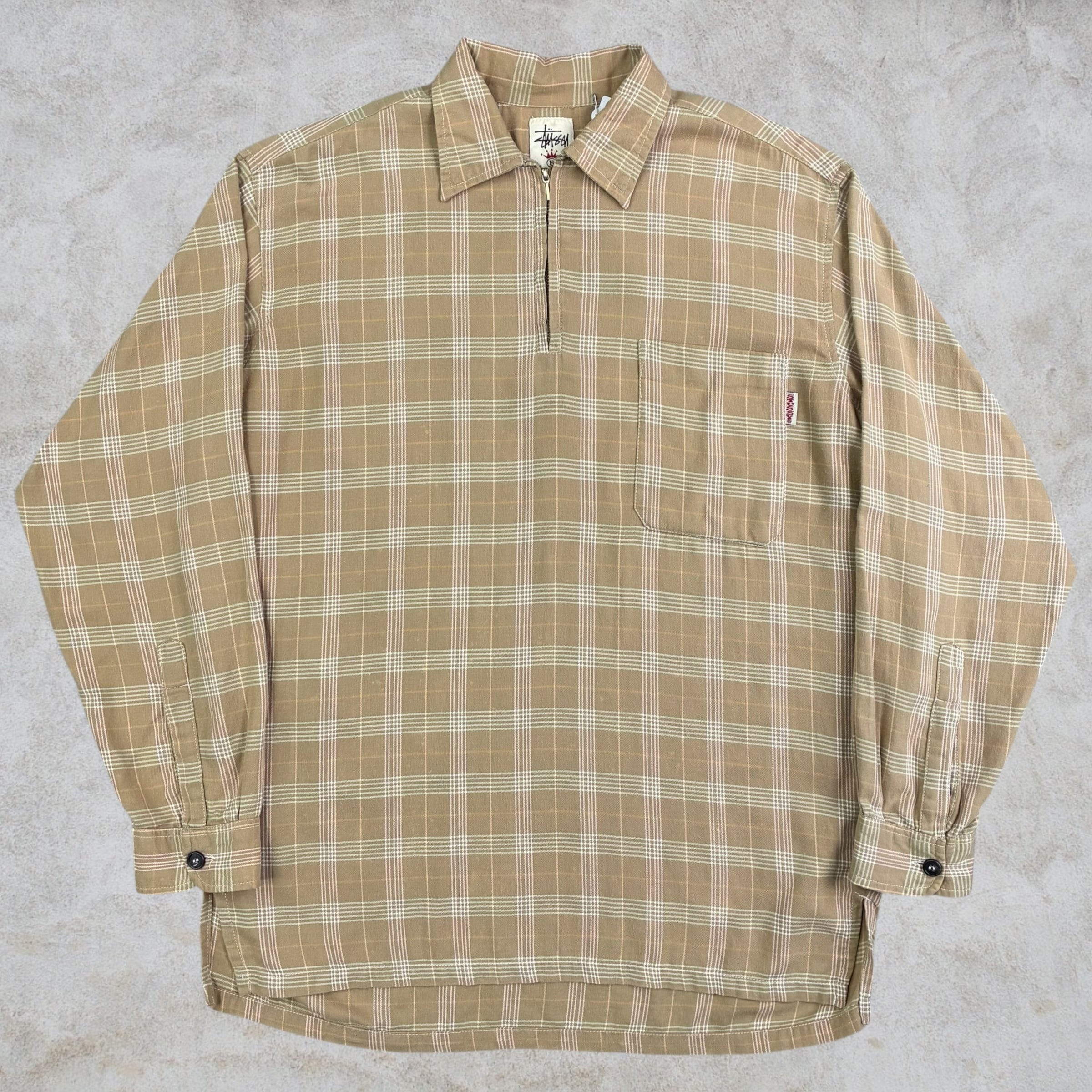 H*N様 【00's】レアold stussy Design Full Zip 00's old stussy Design Zip Hoodie 【Roots店】 | curb