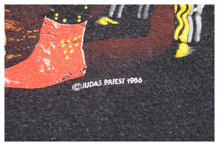 Judas Puriest ジューダスプリースト ンテージ T シャツ　1986メンズ
