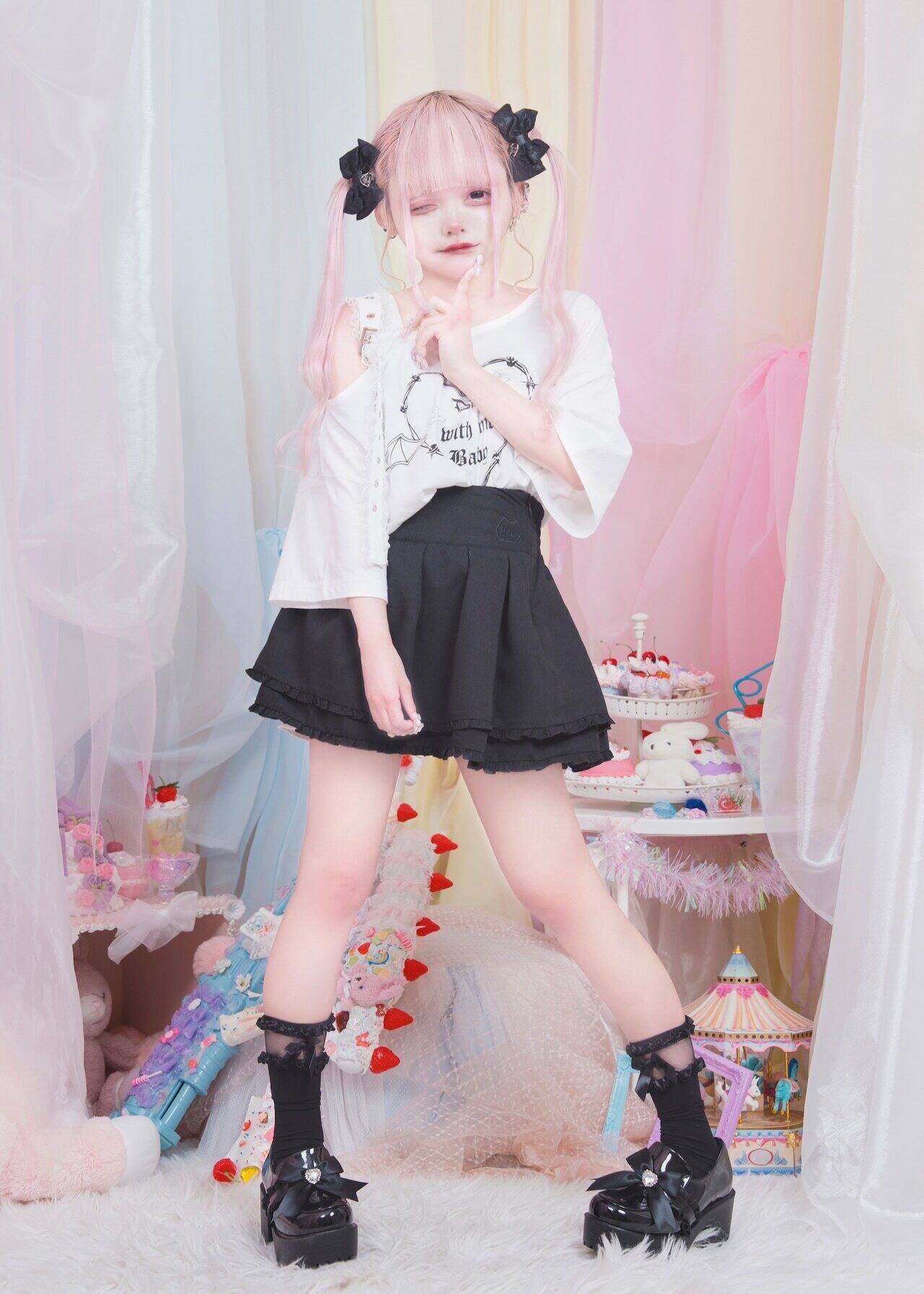 えちショル♡フリルトップス | Hauls