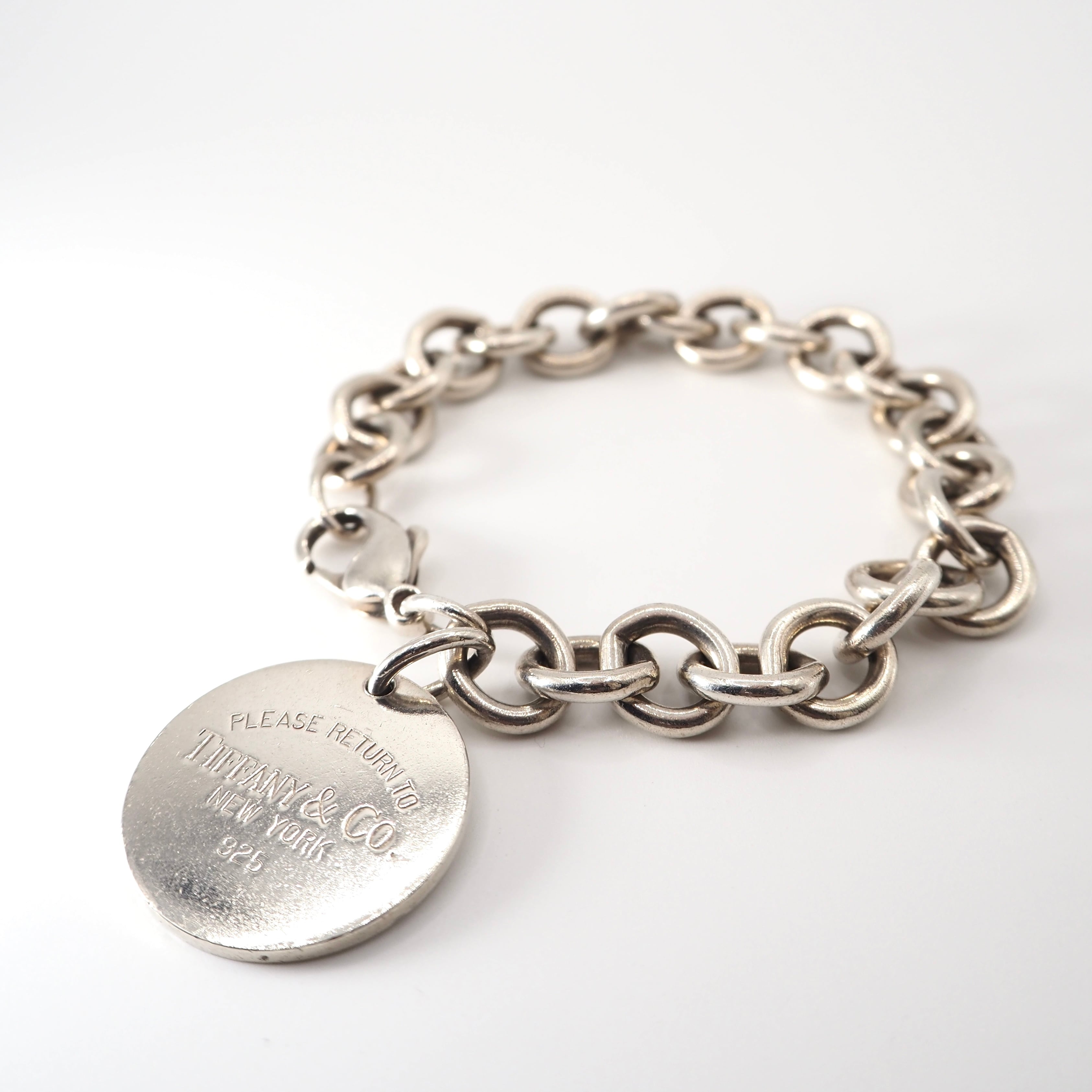 Tiffany &Co. リターントゥラウンドチェーンブレスレット シルバー925