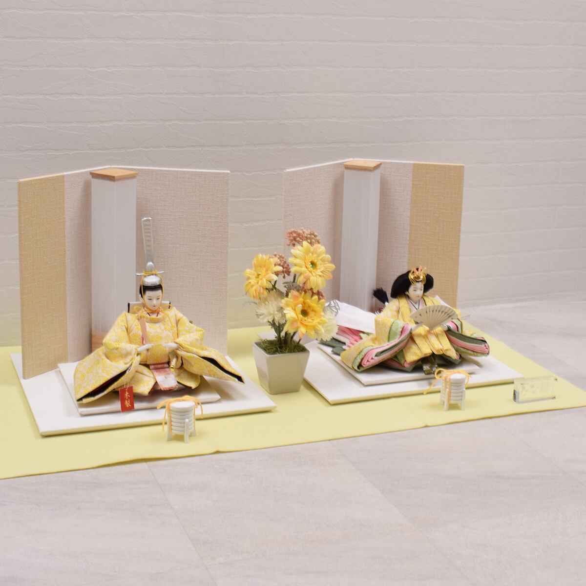 雛人形 親王飾り<HIYORI>-lemon-