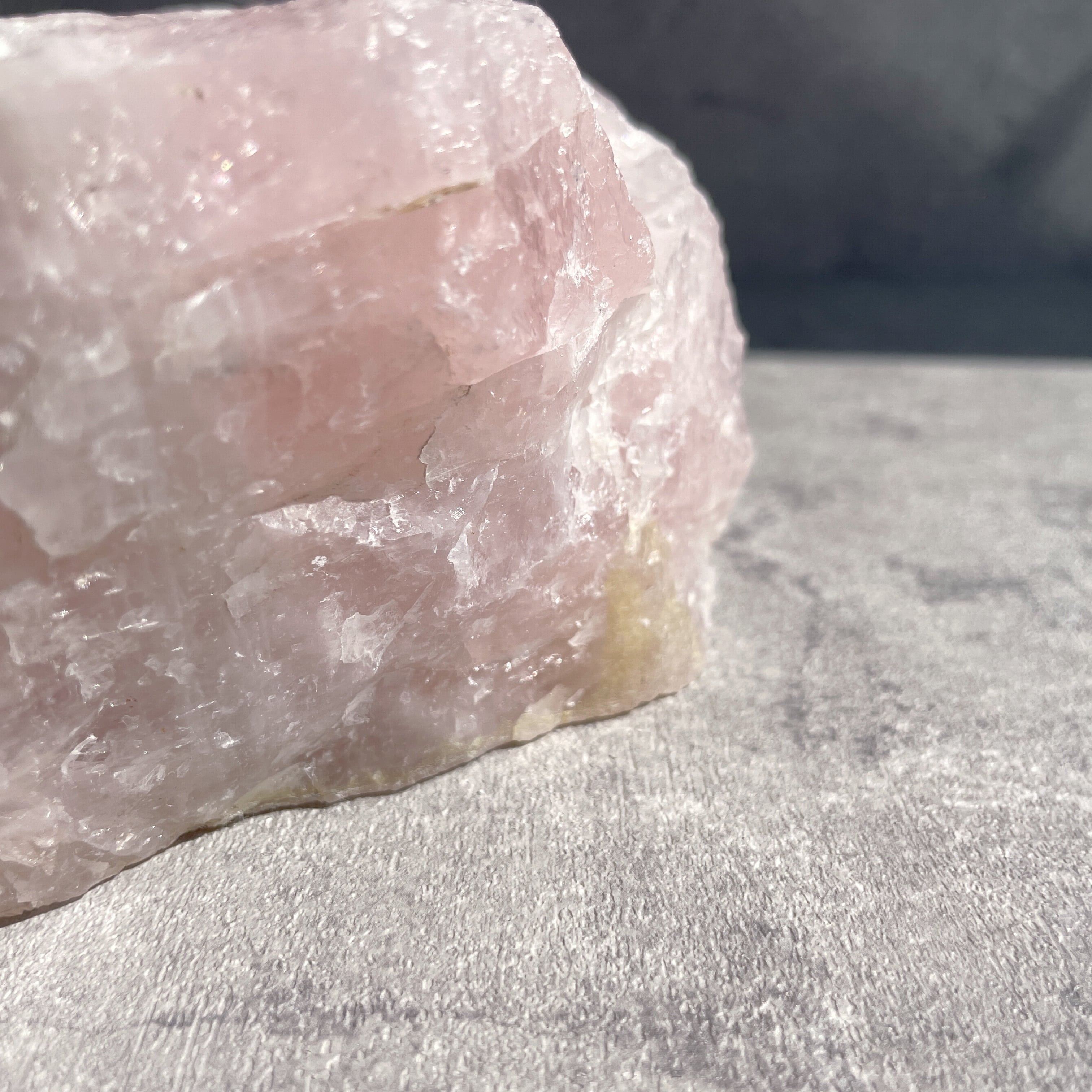 ローズクォーツキャンドルホルダー20◇Rose Quartz candle holder