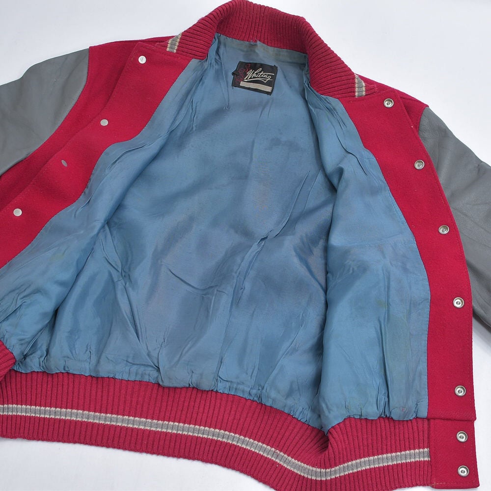 60s~ Whiting ホワイティング アワードジャケット スタジャン 60s~ Whiting ホワイティング アワードジャケット スタジャン