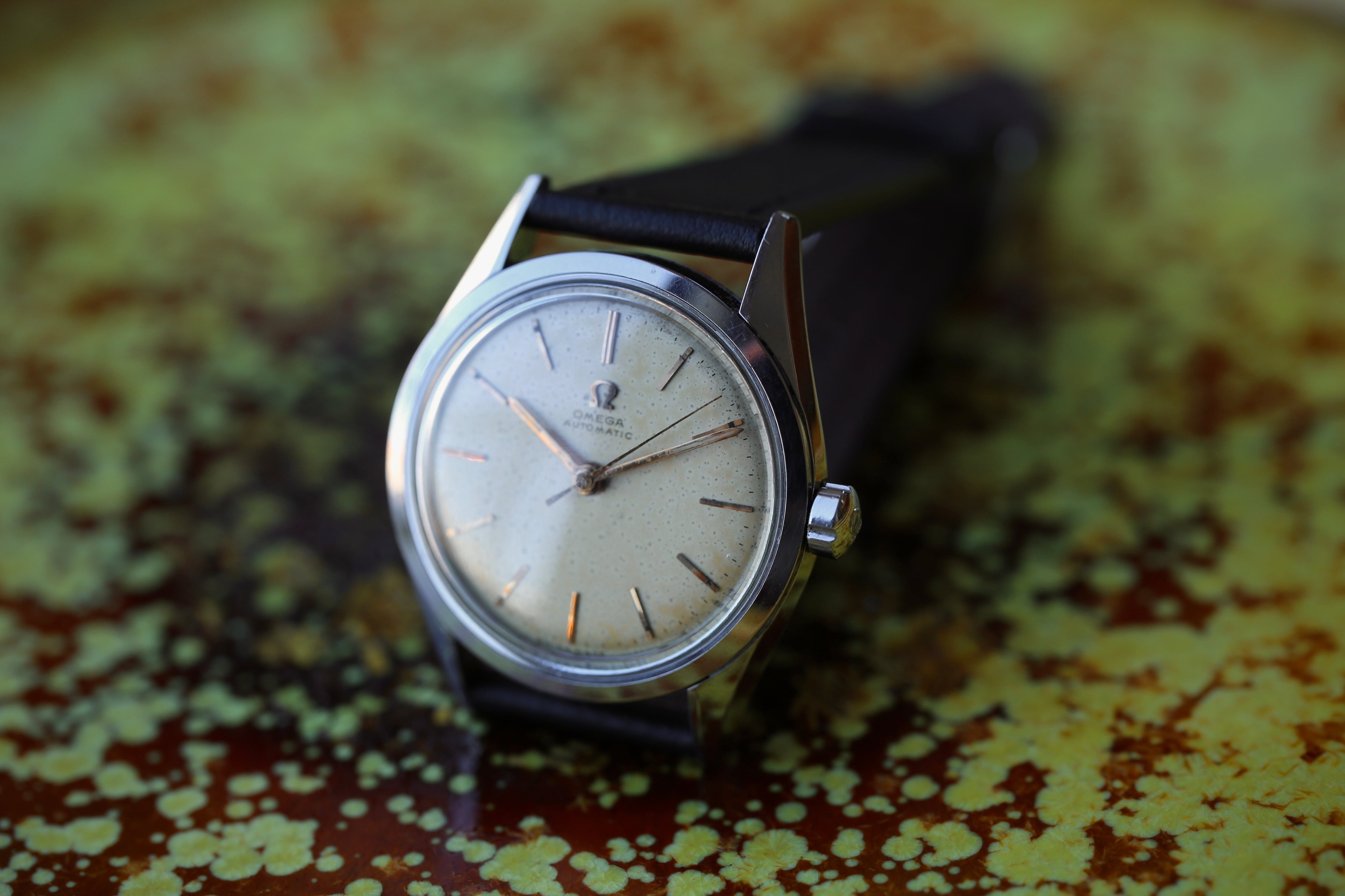 OMEGA】1954年製 シーマスター ノンネームver. ミッドサイズ OMEGA】1954年製 シーマスター ノンネームver. ミッドサイズ