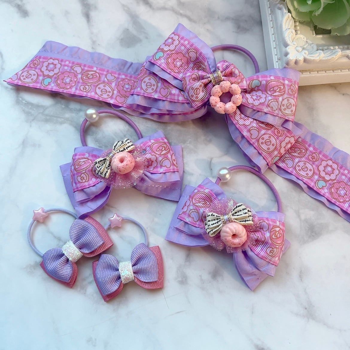 お月様大好き♡ゆめかわカラフルくま