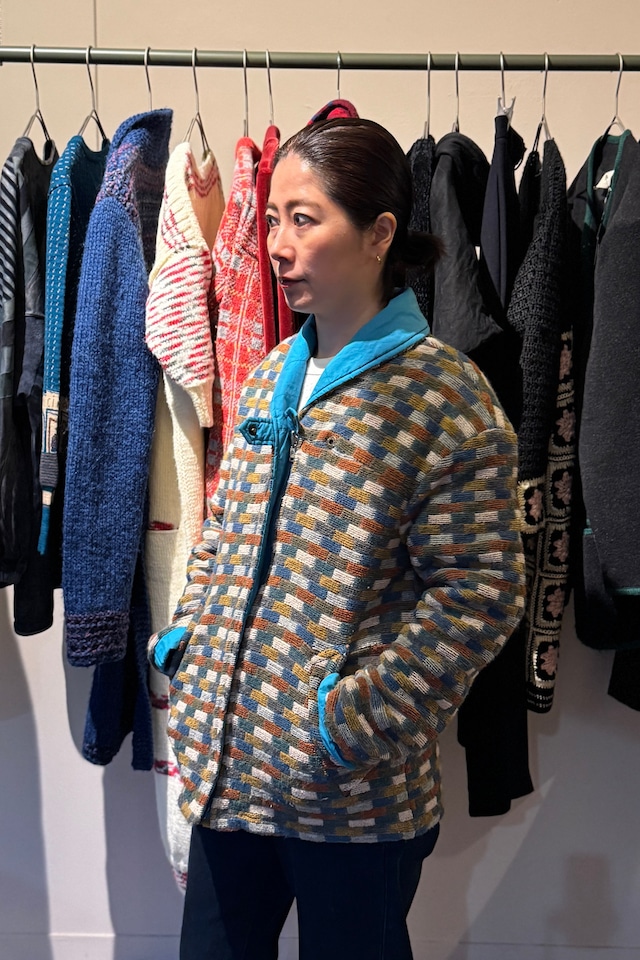 dubin リバーシブルキルティングジャケット